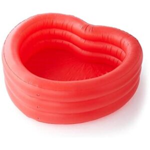 Ban.do Piscina inflable en forma de corazón rojo piscina_1