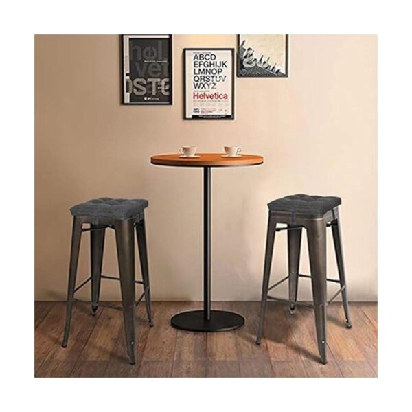 Baibu Cojín de asiento cuadrados para taburete de bar_3