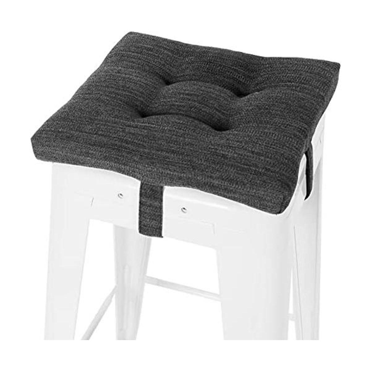 Baibu Cojín de asiento cuadrados para taburete de bar