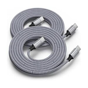 Paquete de 2 10 pies Cable USB C a USB C cable PD de_1