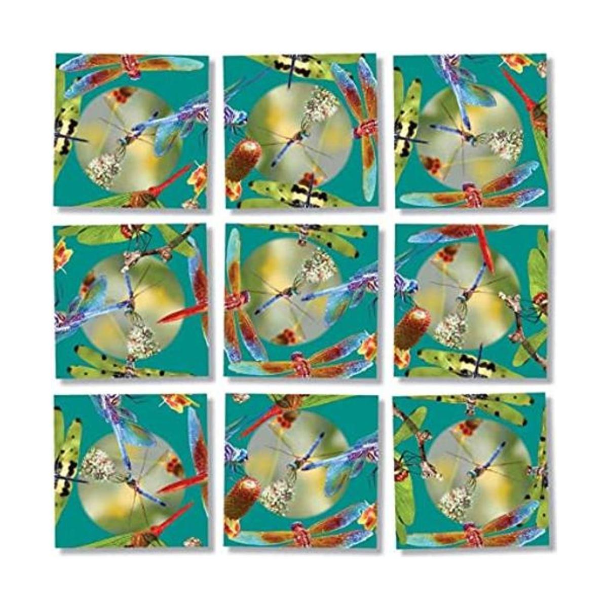 Scramble Squares Libélulas rompecabezas desafiante de 9