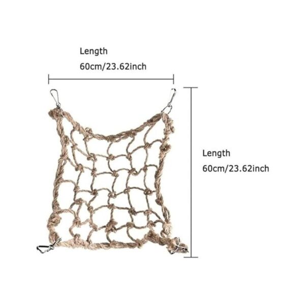 Litewoo Bird Cargo Climbing Net Pet Bird Toy Parrot_2