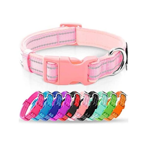 azuza Collar reflectante para perro collar acolchado de_1