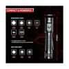 Linterna linterna LED magnética recargable de alta_4