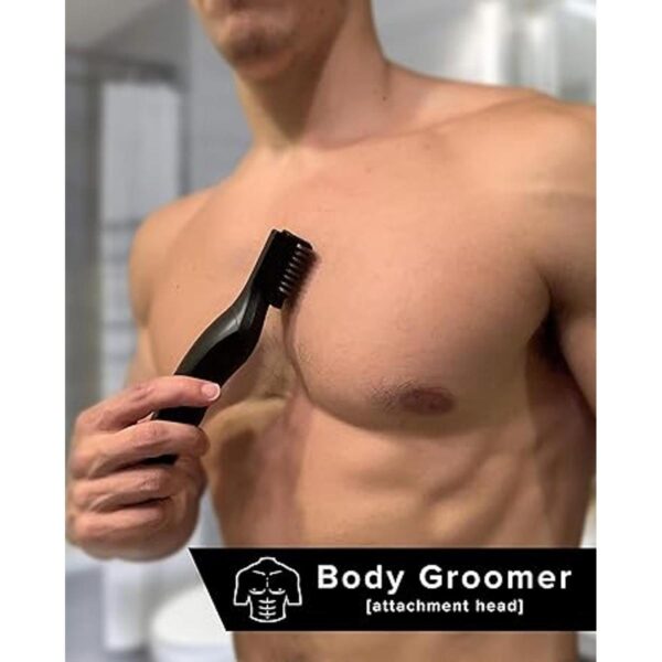 baKblade BODBARBER Kit de aseo corporal 11 en 1 para_4