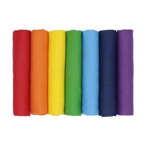 Aufodara Juego de 7 piezas de tela de algodón de 17.7 in_1