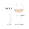 arricraft 100 pines de seguridad blancos de 1 pulgada_6