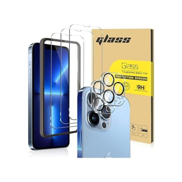 aowner Paquete de 3 protectores de pantalla para iPhone 13_1