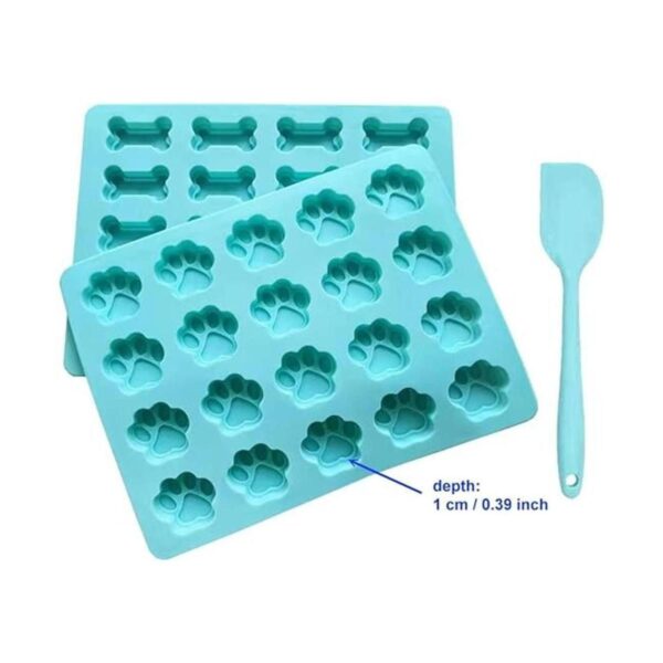 Juego de 3 moldes para galletas y espátula bandejas de_3