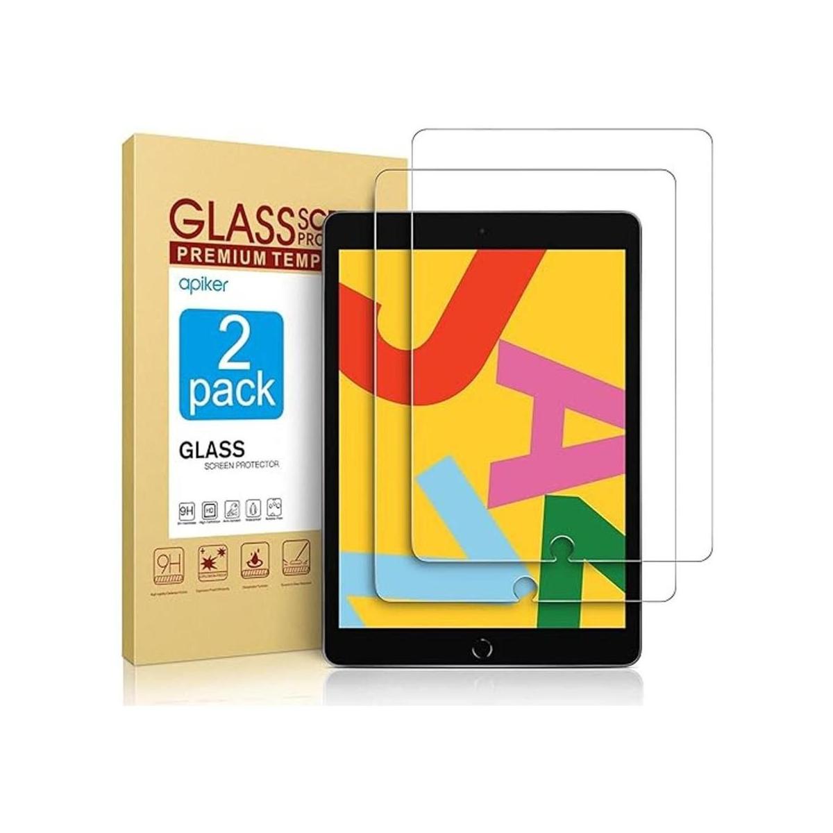 Paquete de 2 protectores de pantalla compatibles con iPad