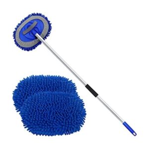 anngrowy Cepillo de microfibra con mango largo de 62_1