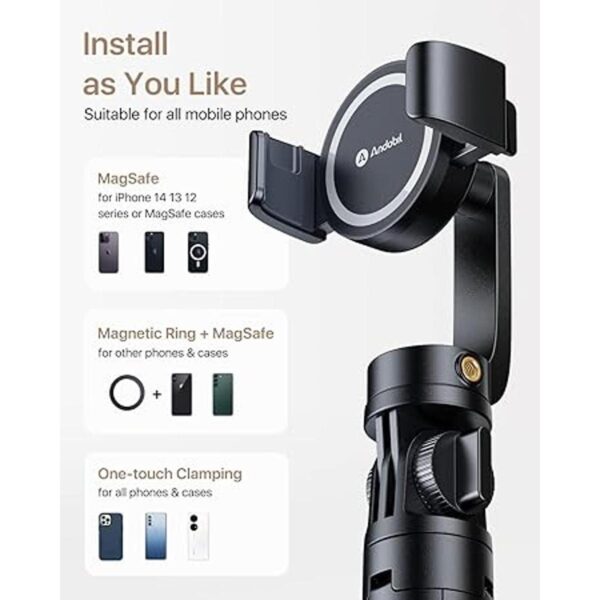 andobil MagStick Selfie Stick Tripod Compatible with_6