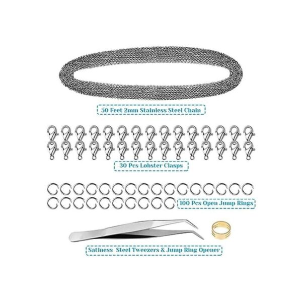 Anezus Cadenas para la fabricación de joyas cadena de