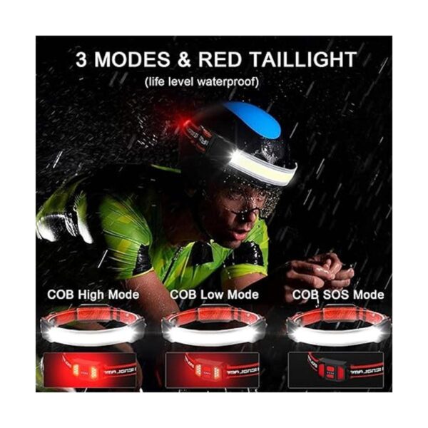 3 lámparas LED recargables para llevar luz de sombrero_4