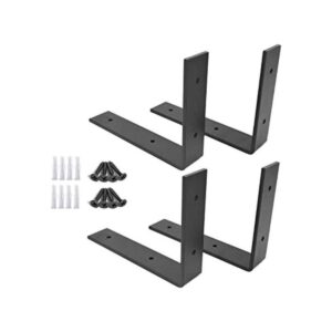 OVOV 4 soportes de acero para estante de hierro_1
