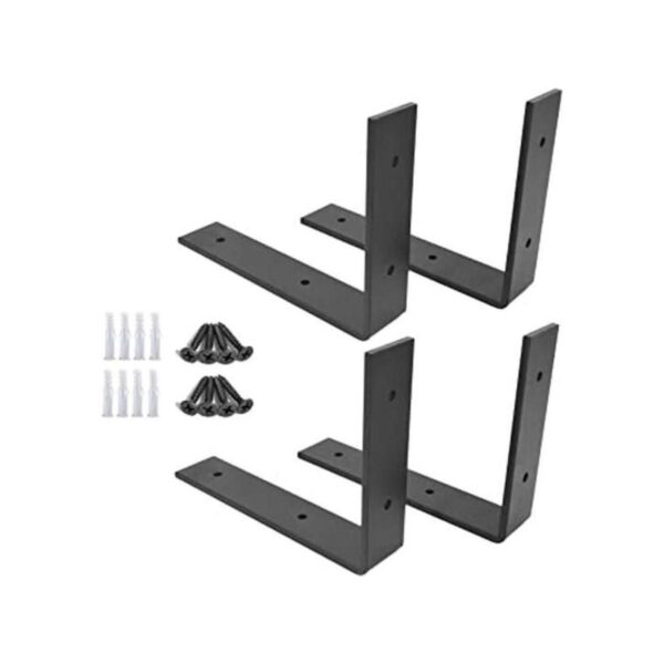 OVOV 4 soportes de acero para estante de hierro_1