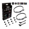 Tira LED RGB de neón para PC 2 tiras LED RGB de 15.7_1