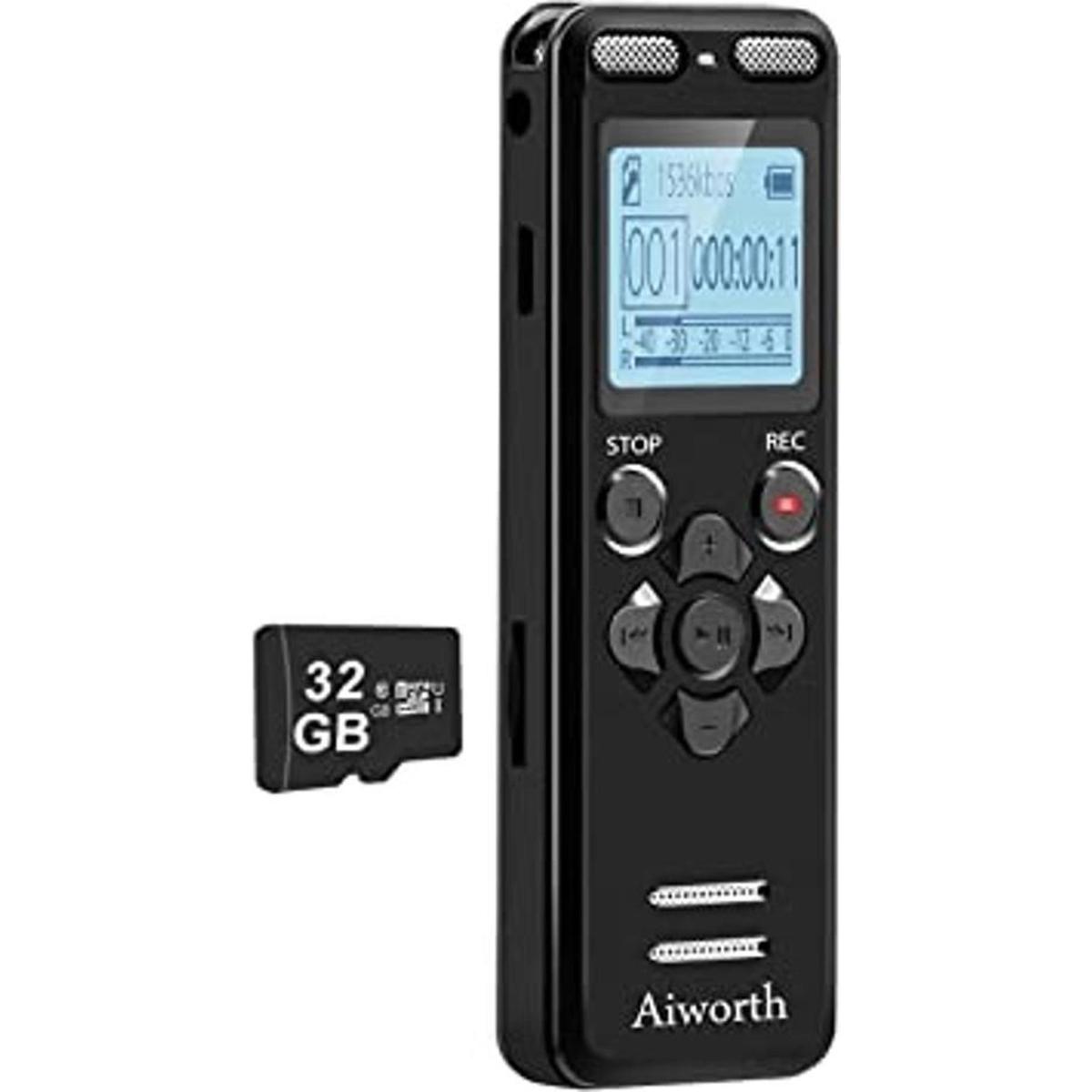 Grabadora de voz digital de 16 GB para conferencias