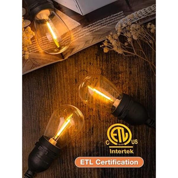 addlon Tira de luces LED para exteriores de 48 pies con_3