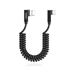aceyoon Cable USB C en espiral de doble 90 grados USB_1