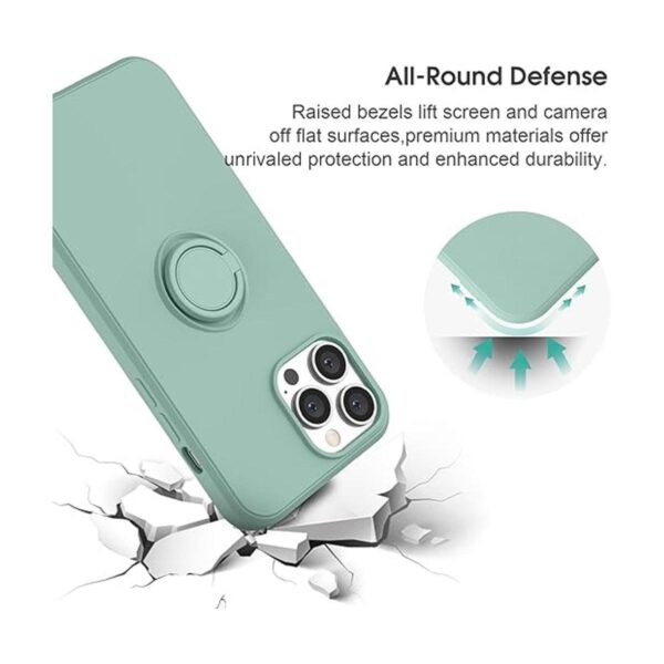 Abitku Compatible con iPhone 13 Pro Max silicona con_5