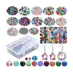 Glass Beads for Jewelry Making1400Pcs Over 120 Different