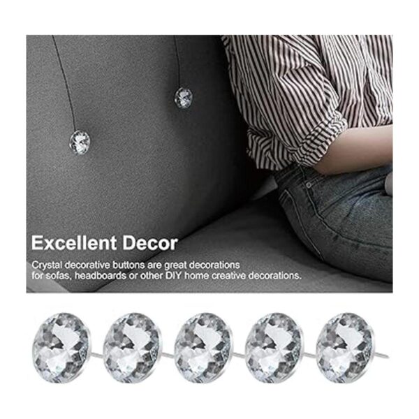 abcGoodefg 60 botones para coser con diamantes de_5