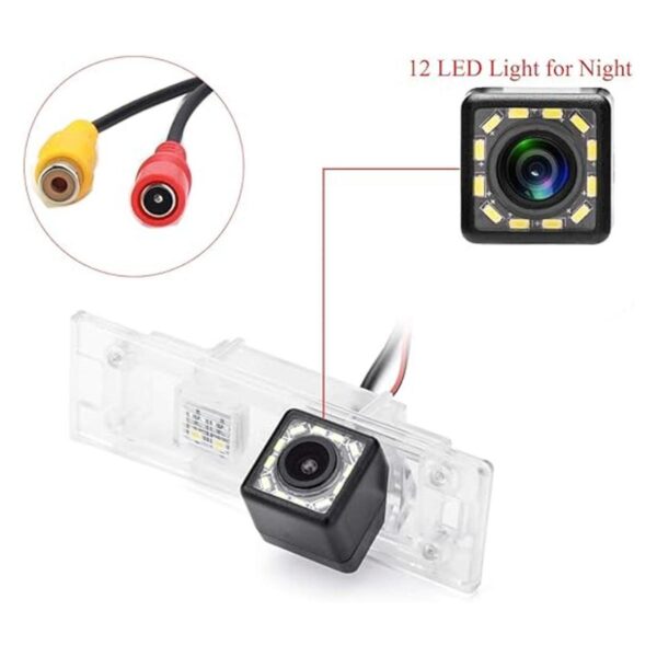 ASATAH 12 LED Cámara de visión trasera para BMW E81 E87_2