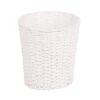 Cubo redondo de mimbre y cesta de papel residual cesta de_1