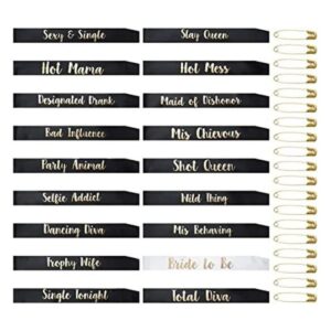 18 bandas de despedida de soltera para novia y dama de_1