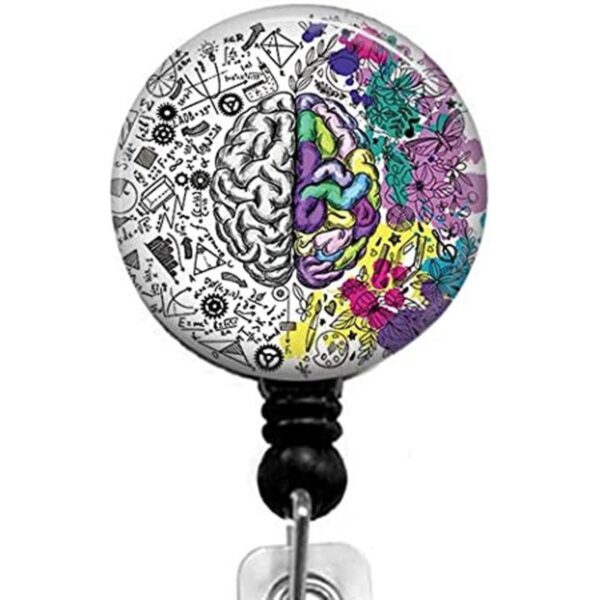 Carrete de insignia de cerebro rico en conocimientos_1