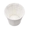 Cubo redondo de mimbre y cesta de papel residual cesta de_4
