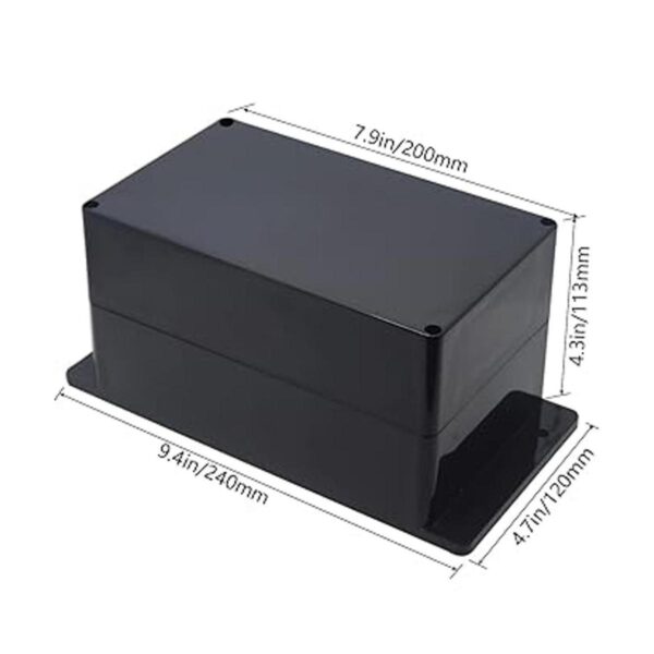 Zulkit Caja de conexiones impermeable a prueba de_2