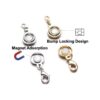 Zpsolution Cierre magnético de joyería para collar y