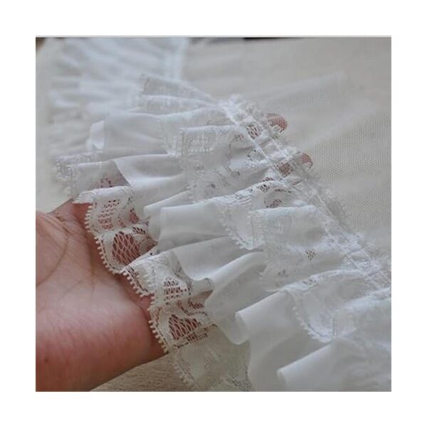 5 yardas de 334 pulgadas de ancho plisadas para coser_3