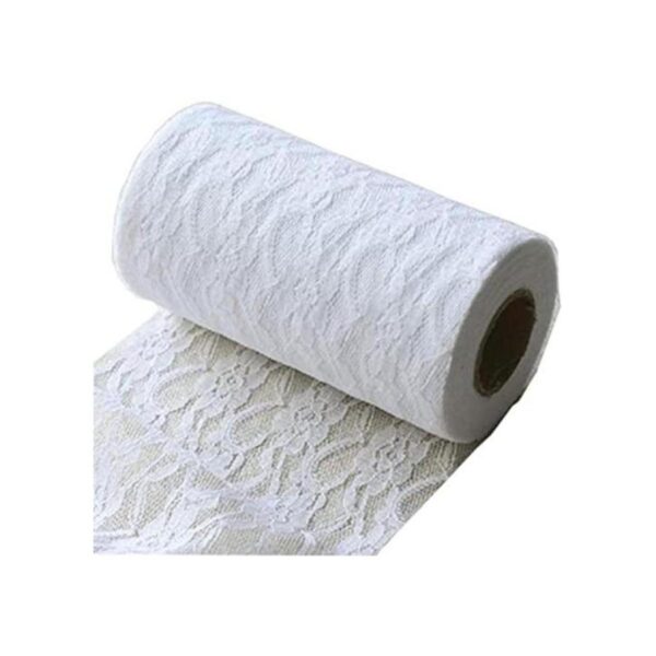 Cinta de encaje para corredor de mesa y pajaritas 25_1