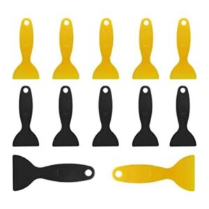 Zorveiio Juego de 12 cuchillos de masilla de plástico