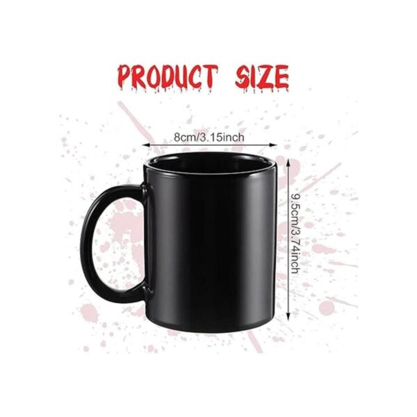 Taza de café de Halloween taza de zombi que cambia de