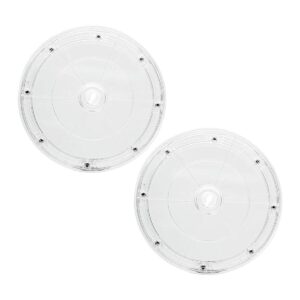 Zorveiio 2 unidades 7 pulgadas acrílico transparente