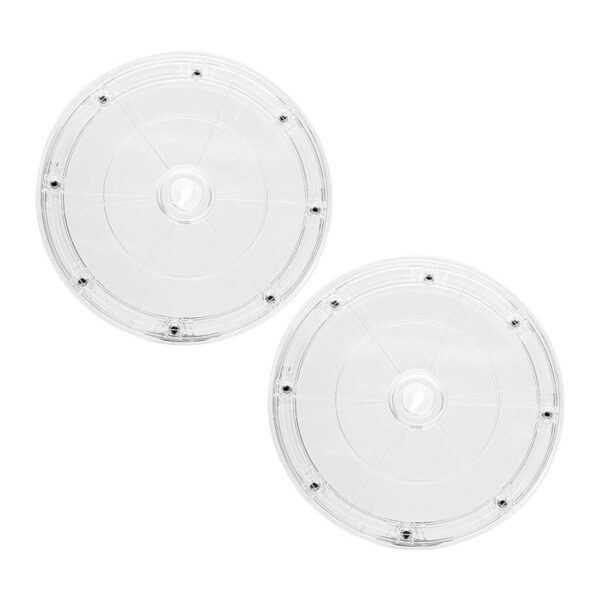 Zorveiio 2 unidades 7 pulgadas acrílico transparente
