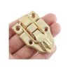 Zorfeter 8 piezas de cierre de cerrojo estilo retro dorado