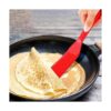 Espátula fina de silicona para tortilla espátula larga de