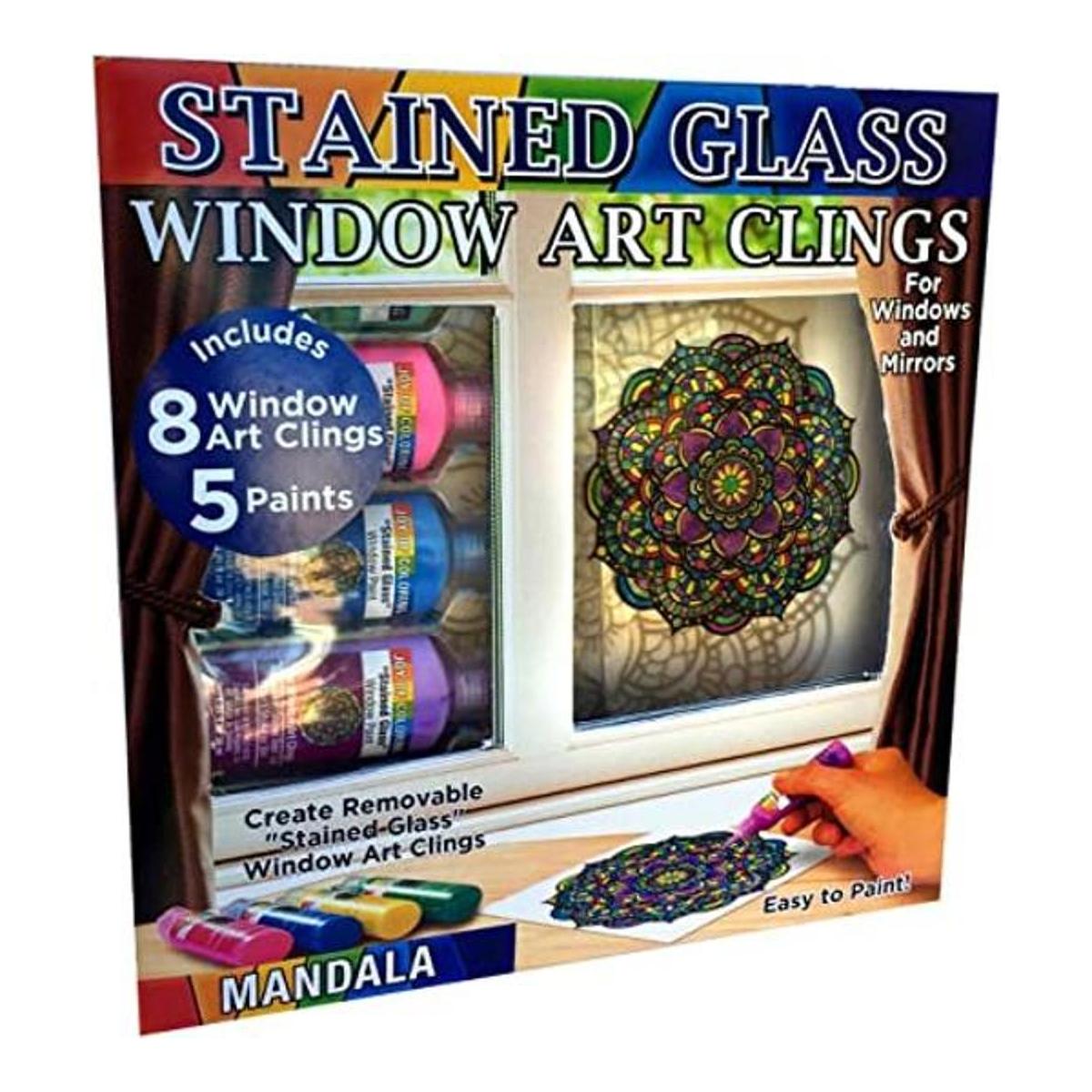 ZORBITZ Joy of Coloring Kit de bricolaje para ventana 8