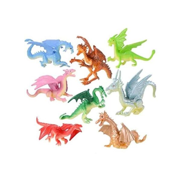 48 Mini Dragon 2 pulgadas juguete figuras 48 dragones y 1_1