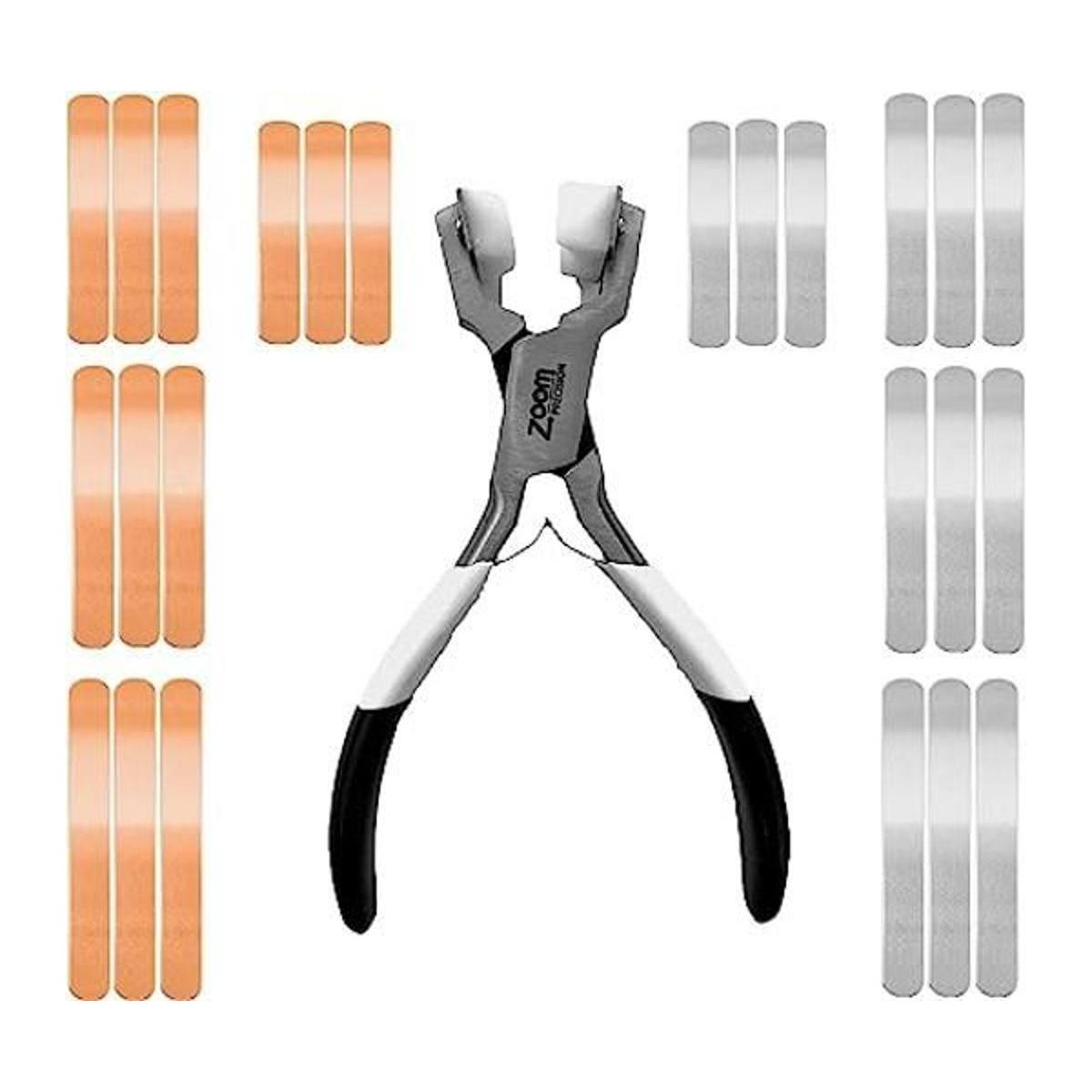 Kit de estampado de anillos con alicates de flexión de