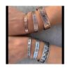 Kit de estampado de metal para pulsera en blanco de