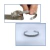 Kit de estampado de metal para pulsera en blanco de