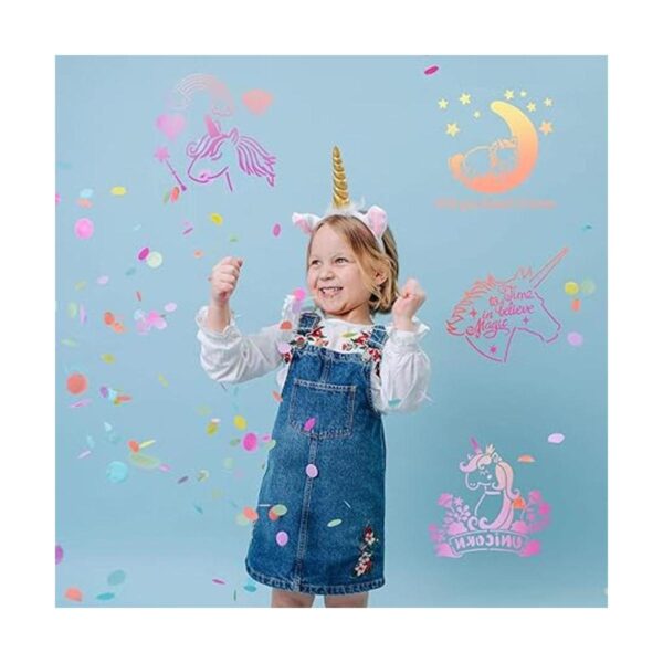 16 plantillas de unicornio para pintar plantillas