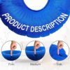 Cojín inflable de 3 piezas de 15.0 in de anillo inflable