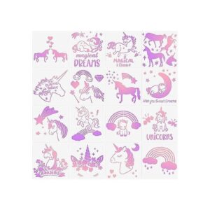 16 plantillas de unicornio para pintar plantillas